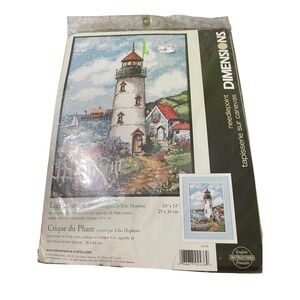 Dimensions Needlepoint Lighthouse Cove Kit Designed by Edie Hopkins 10x14 2436